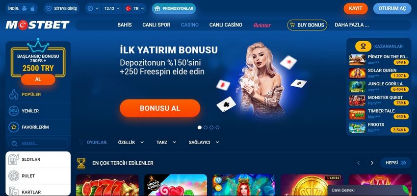 Mostbet KZ: Онлайн-казино с захватывающими играми в слоты Mostbet KZ: Онлайн-казино с захватывающими играми в слоты